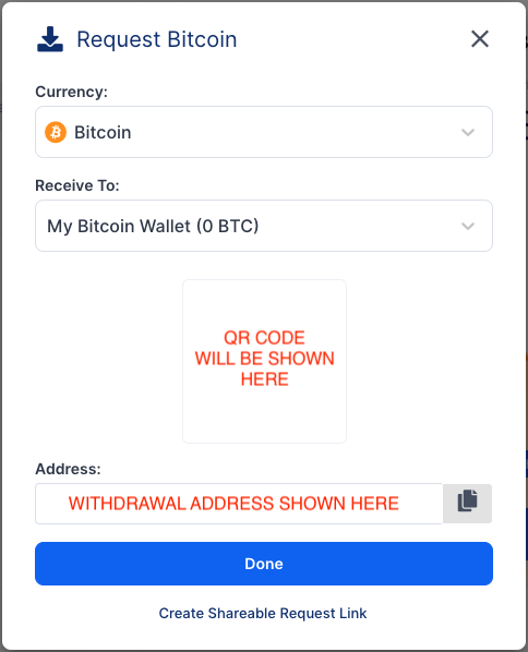 Bitcoin cashout limit